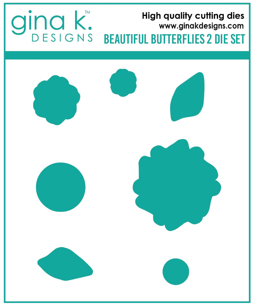 Beautiful Butterflies 2 Die Set