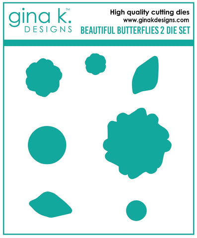 Ensemble de 2 matrices de découpe Beaux papillons