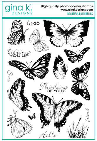 Beautiful Butterflies Stamp Set