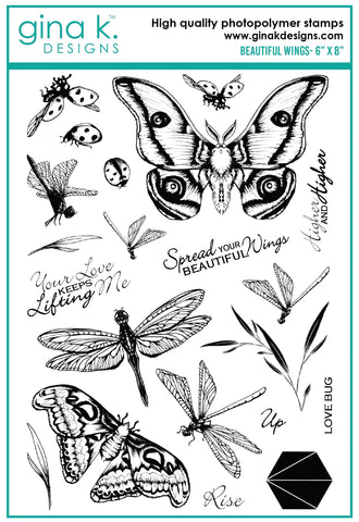 Beautiful Wings Stamp Set