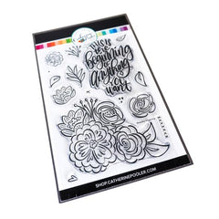 Beautiful Beginning Floral Stamp Set