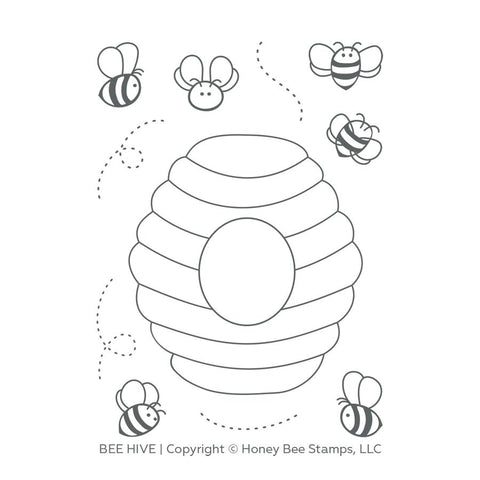 Bee Hive Stamp Set