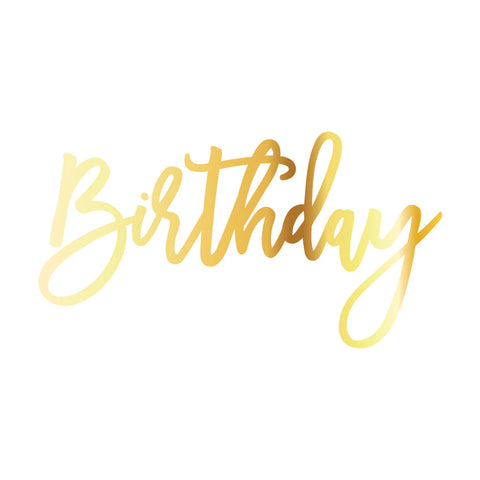 Birthday Hot Foil Plate | Honey Cuts Dies