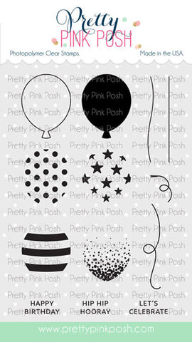 Birthday Balloons Stamp Set