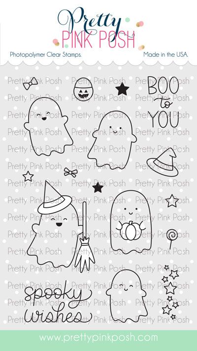 Ghost Friends Stamp Set