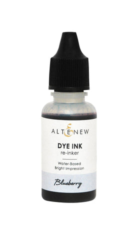 Réencreur d'encre à colorant de myrtille