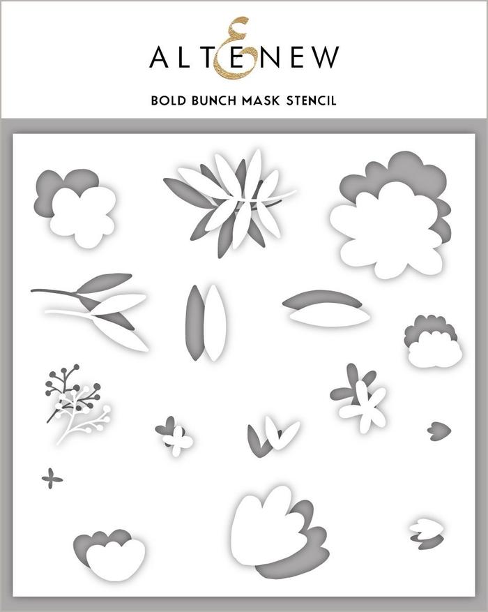 Bold Bunch Mask Stencil