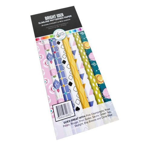 Bright Idea Slimline Patterned Paper