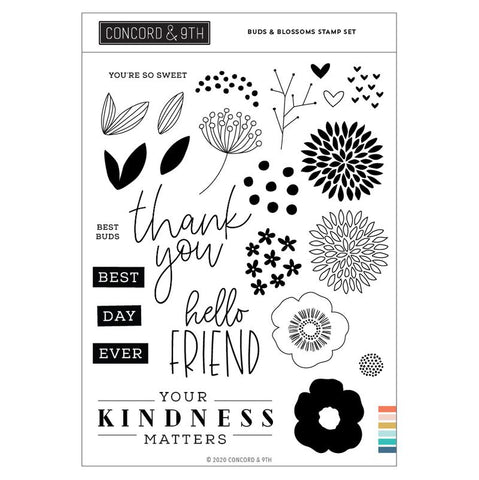 Buds & Blossoms Stamp Set-(RETIRING)