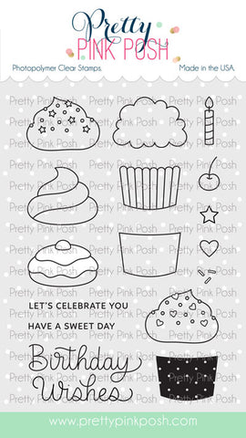 Build A Cupcake Stamp Set