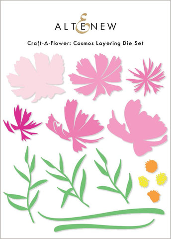 Craft-A-Flower: Cosmos Layering Die Set