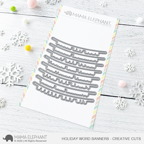 Holiday Word Banners Creative Cuts