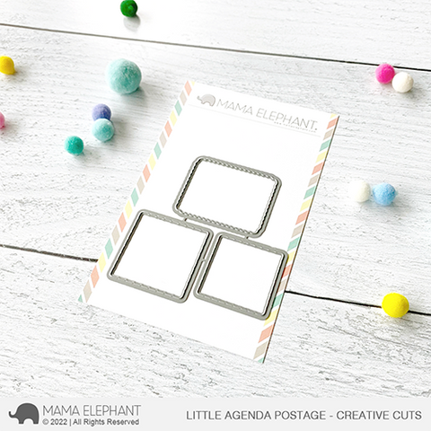 Little Agenda Postage-Creative Cuts