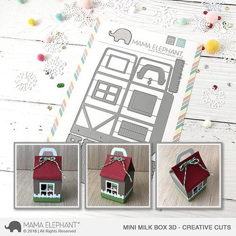 Mini Milk Box 3D - Creative Cuts