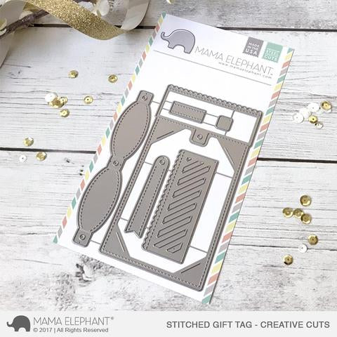 Stitched Gift Tag-Creative Cuts