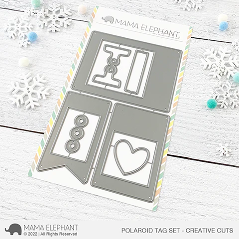 Polaroid Tag Set Creative Cuts