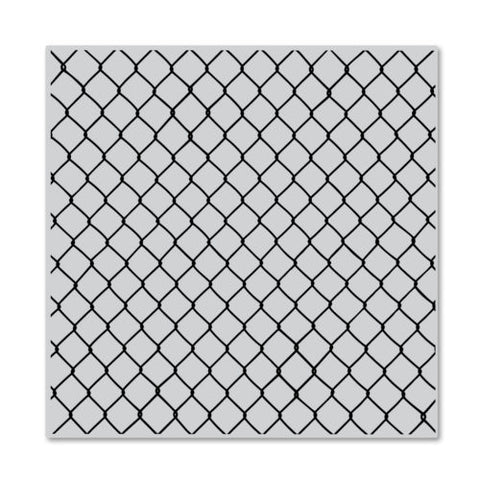 Chain Linked Fence Bold Prints