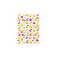 Floral Enamel Stickers*