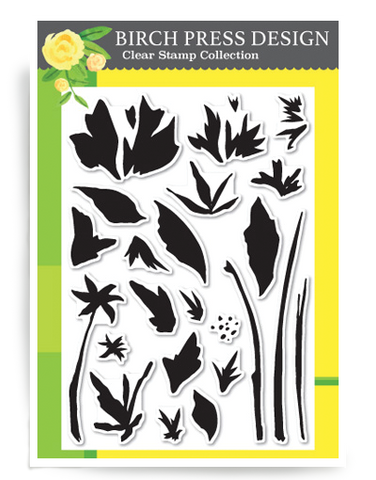 Watercolor Wildflowers Clear Stamp Set
