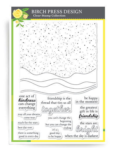 Celestial Waves Stamp Set