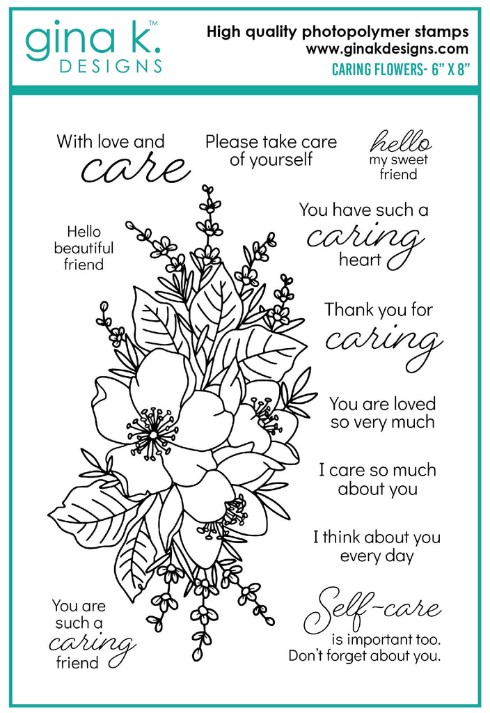 Caring Flowers Stamp Set