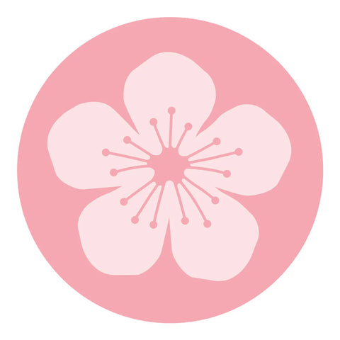 Fleur de cerisier - Tampon de cire