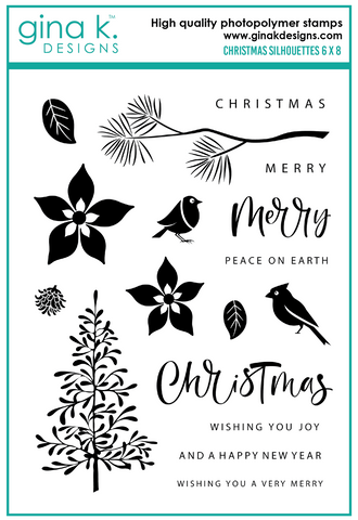 Christmas Silhouette Stamp Set