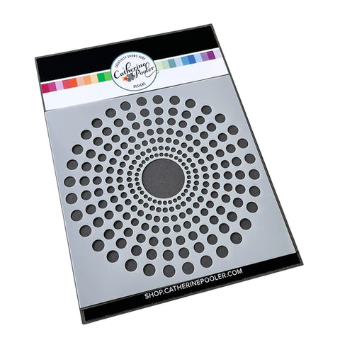 Pochoir d'éclatement de cercle