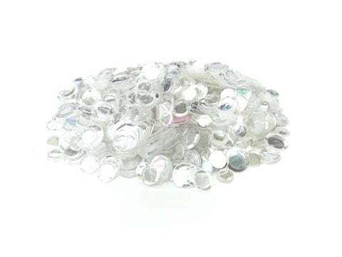 Sequins - Clear Quartz Solid