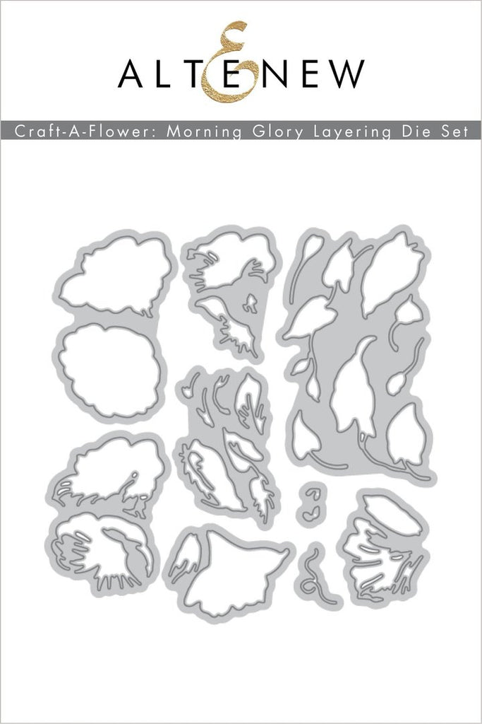 Craft-A-Flower : Ensemble de matrices de superposition Morning Glory