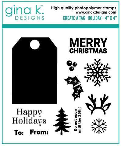 Create a Tag - Holiday Mini Stamp Set