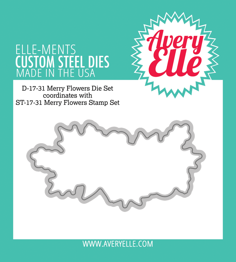 Die: Merry Flowers Elle-ments