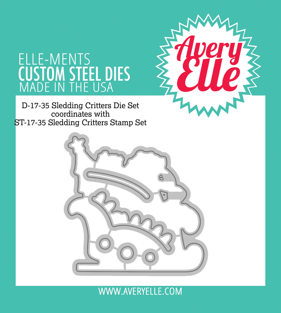 Die : Sledding Critters Elle-ments