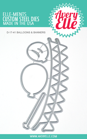 Die: Balloons & Banners Elle-ments