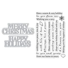 Christmas Holidays Stamp & Cut XL