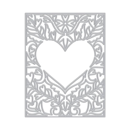 Plaque de couverture Heart Flourish (F)