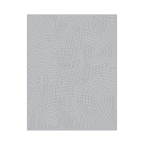 Matrice fantaisie à texture lignes et tourbillons (F)