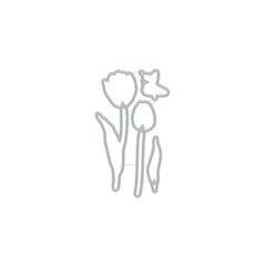 Hero Florals: Tulips Frame Cuts (C)