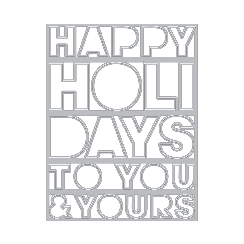 Happy Holidays Cover Plate