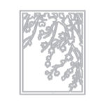 Plaque de couverture de branches d’automne