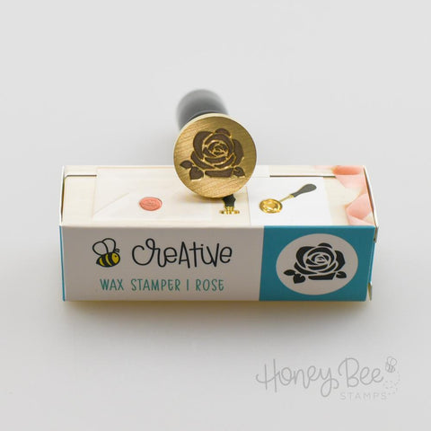 Bee Creative Wax Stamper: Rose