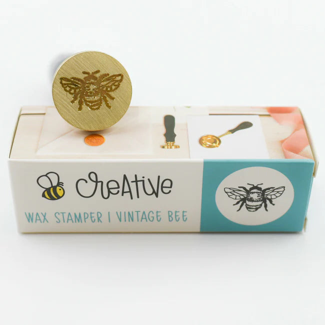 Tampon de cire créatif abeille : abeille vintage
