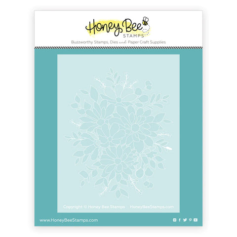 Daisy Layers Bouquet - Set Of 6 Coordinating A2 Stencils