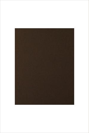 Papier cartonné chocolat noir (10 feuilles)