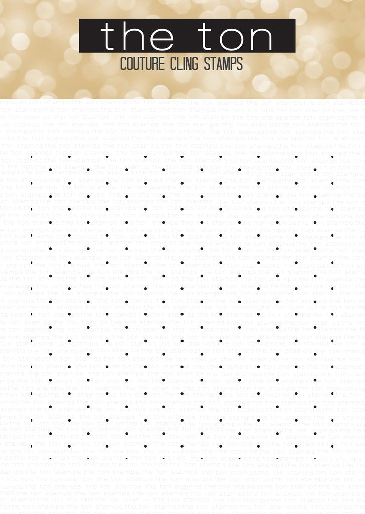 Delicate Polka Dots Cling Background