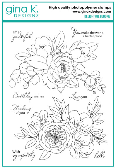 Delightful Blooms Stamp Set