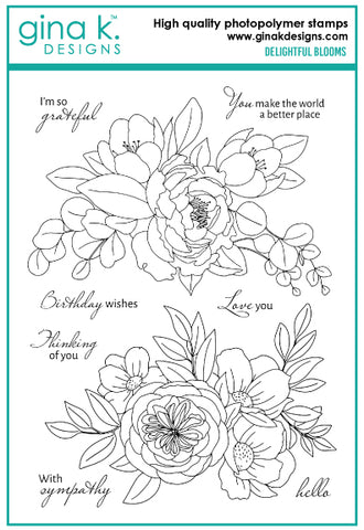 Delightful Blooms Stamp Set