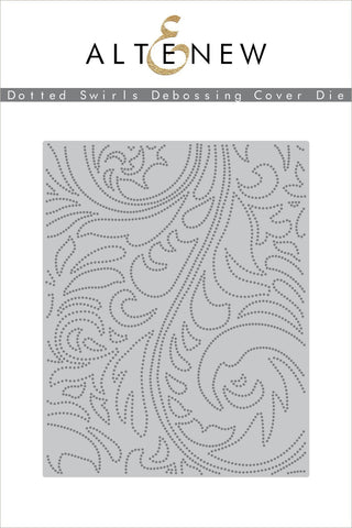 Dotted Swirls Debossing Cover Die