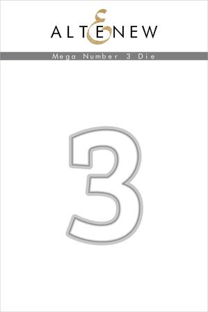 Mega Number 3 Die