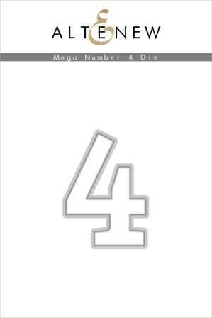 Mega Number 4 Die